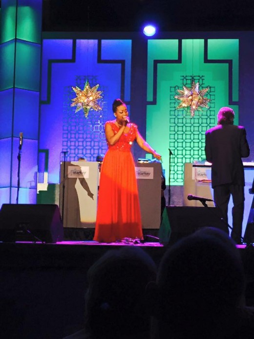 Portia Clark Performing at the 15th Annual Starkey Hearing Foundation Gala on 26th, July, 2015