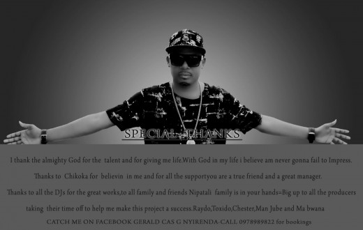 Cas-G Nipatali Acknowledgement