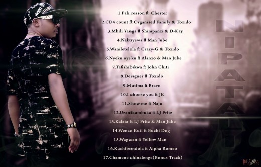 Cas-G Nipatali Track list