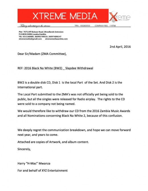 Black na White withdraw